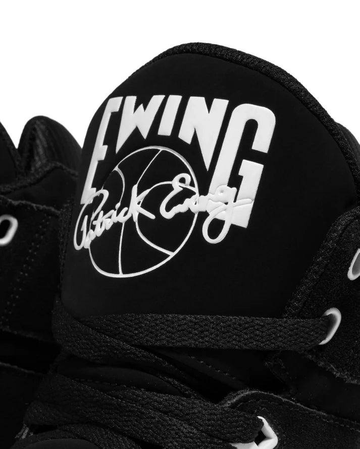 Men's Ewing 33 HI OG - Black Suede / White