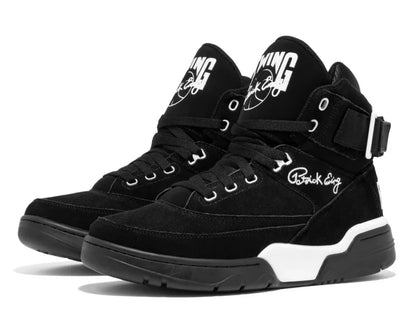 Men's Ewing 33 HI OG - Black Suede / White