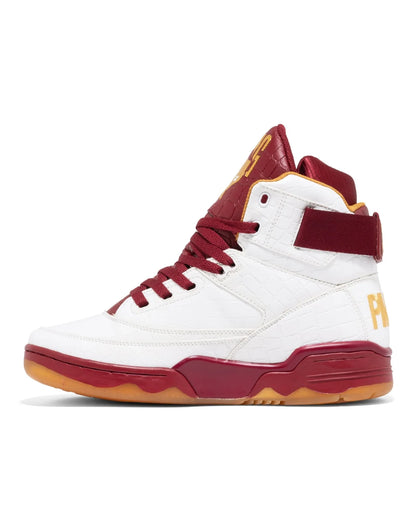 Men's Ewing x PIMP C - White / Burgundy / Gold