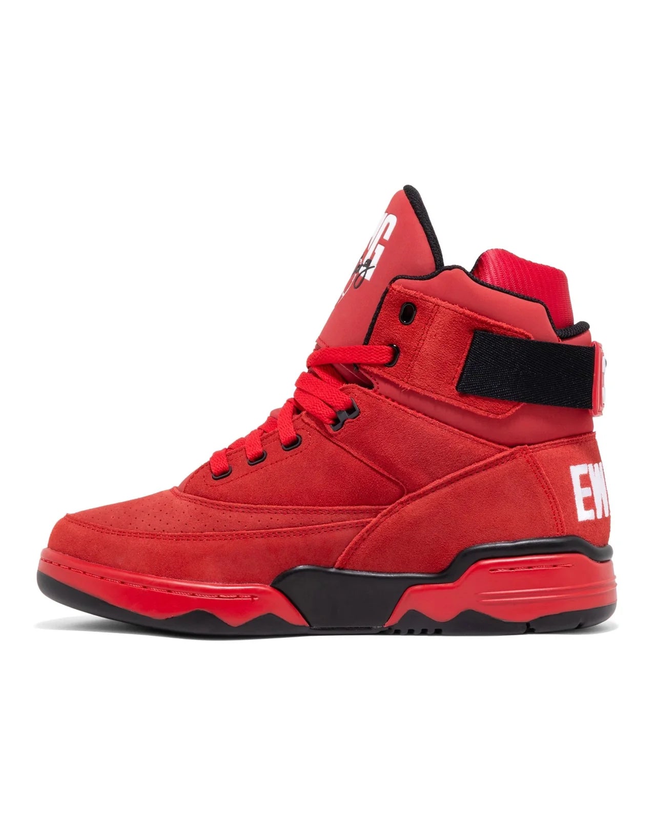 Men's Ewing33 HI - Red Suede / Black