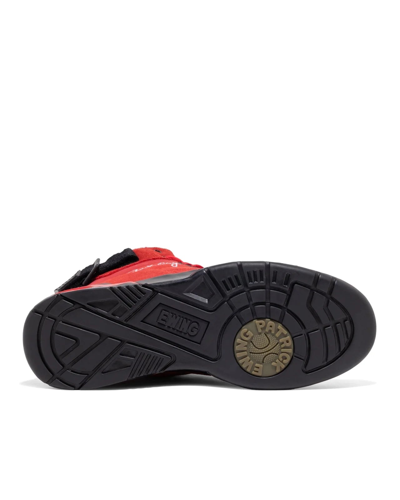 Men's Ewing33 HI - Red Suede / Black
