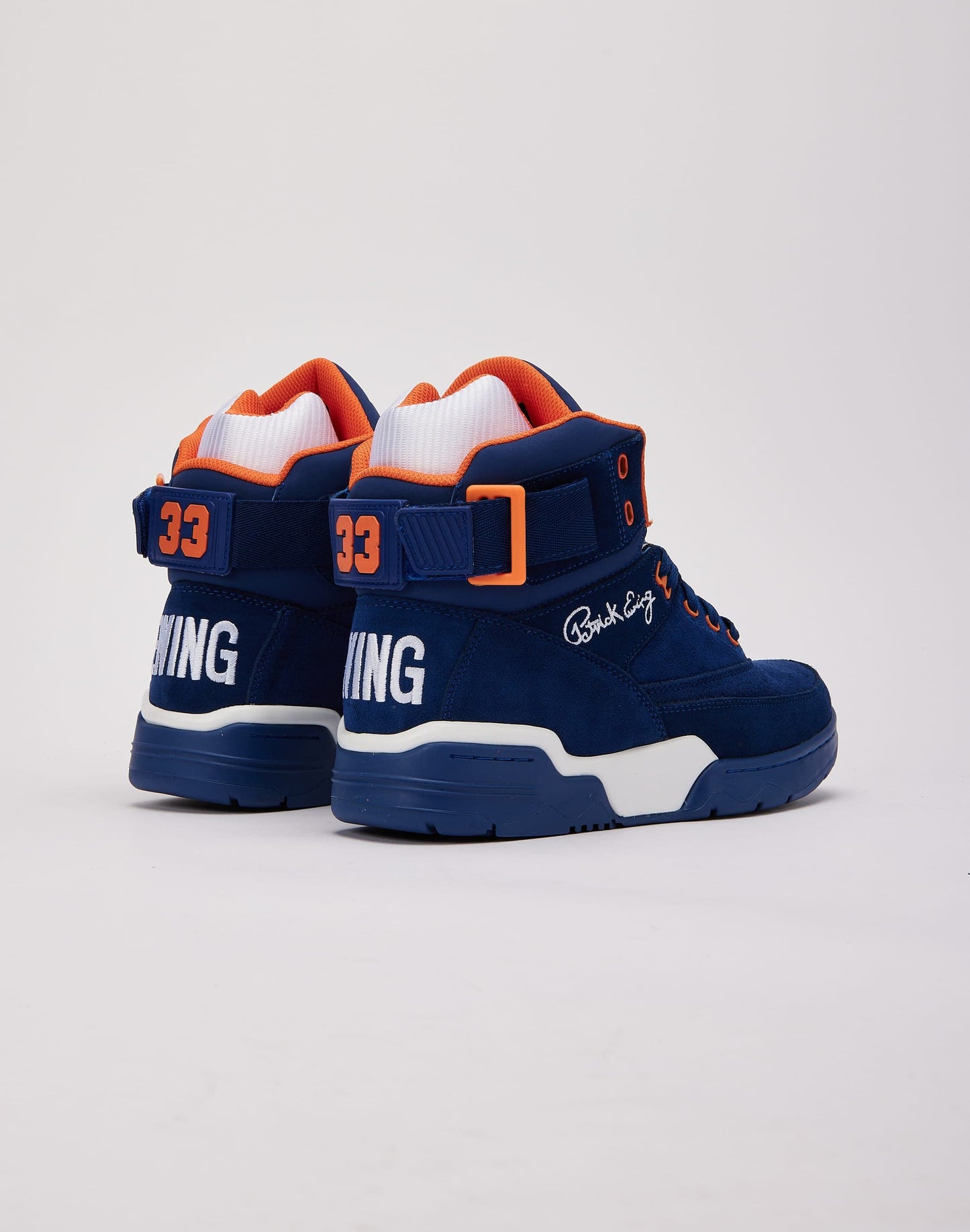 Men's Ewing 33 HI Royal - Royal Suede/White/Orange