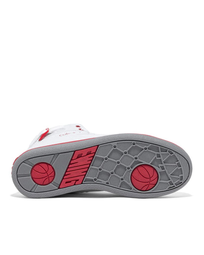 Men's Ewing Athletics 33 HI x Orion Hybrid - White/Red/Grey