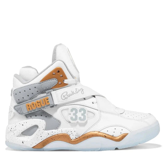 Men's Ewing Rogue x Laurens J - White/Gold/Grey White Grey Gold