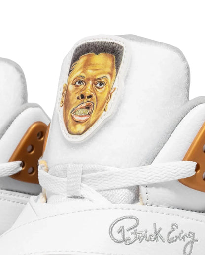 Men's Ewing Rogue x Laurens J - White/Gold/Grey