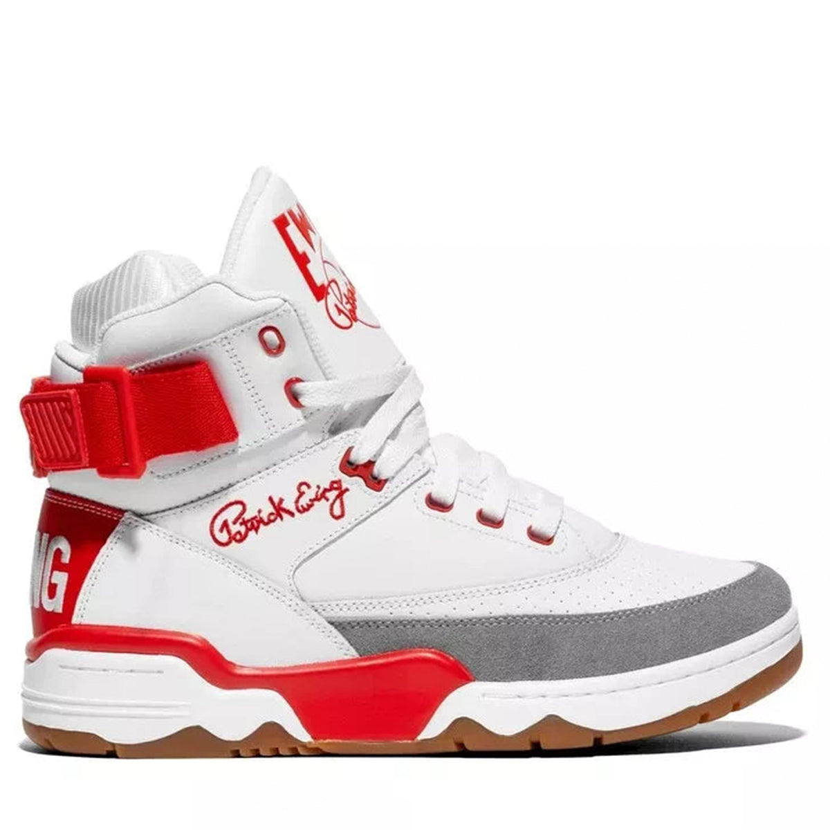 Men's Ewing Athletics 33 HI x Orion Hybrid - White/Red/Grey