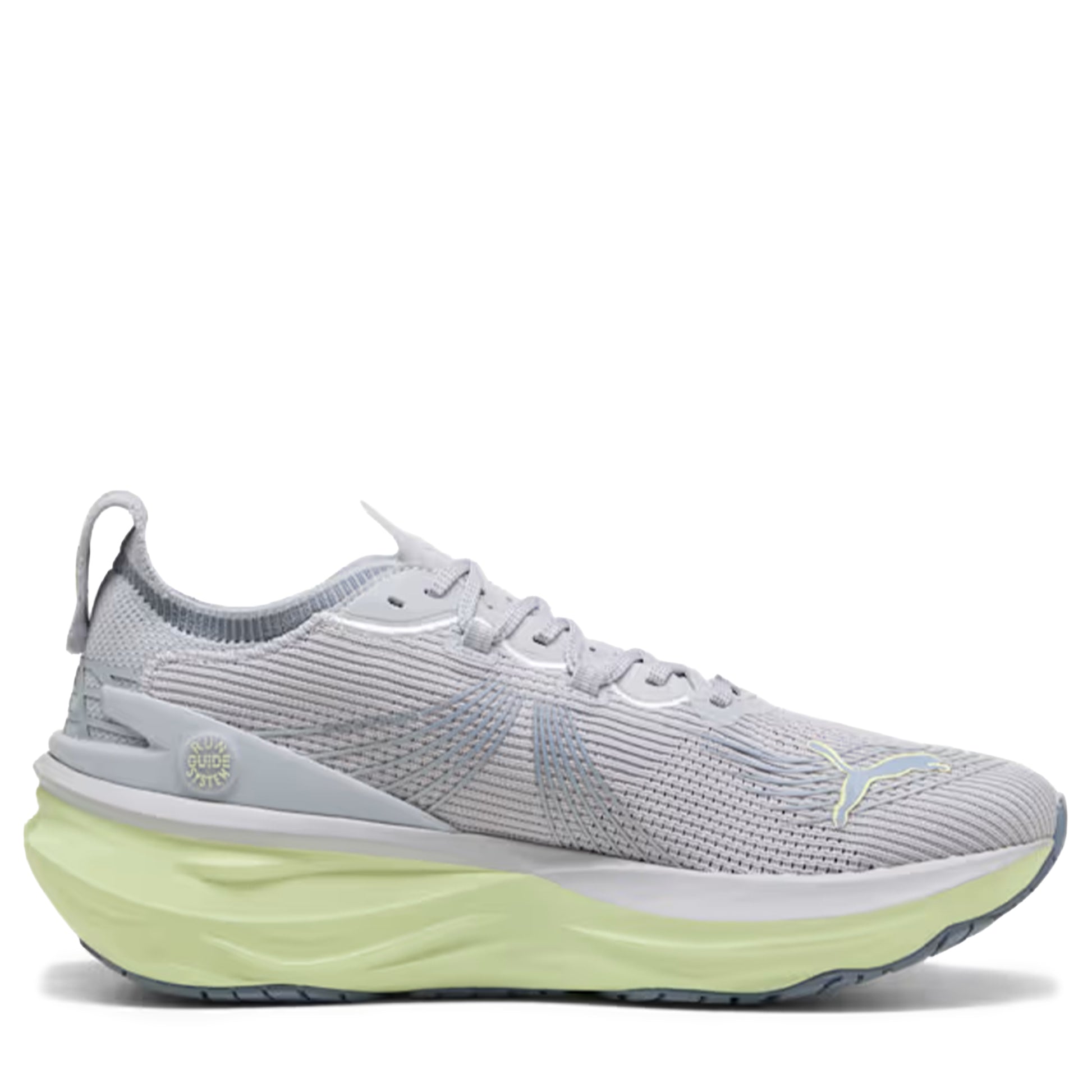 Men's Puma ForeverRun Nitro 2 - Vibrant Silver/Apple Spritz