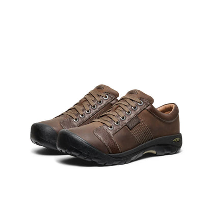 Men's Keen Austin Wide Shoes - Chocolate Brown