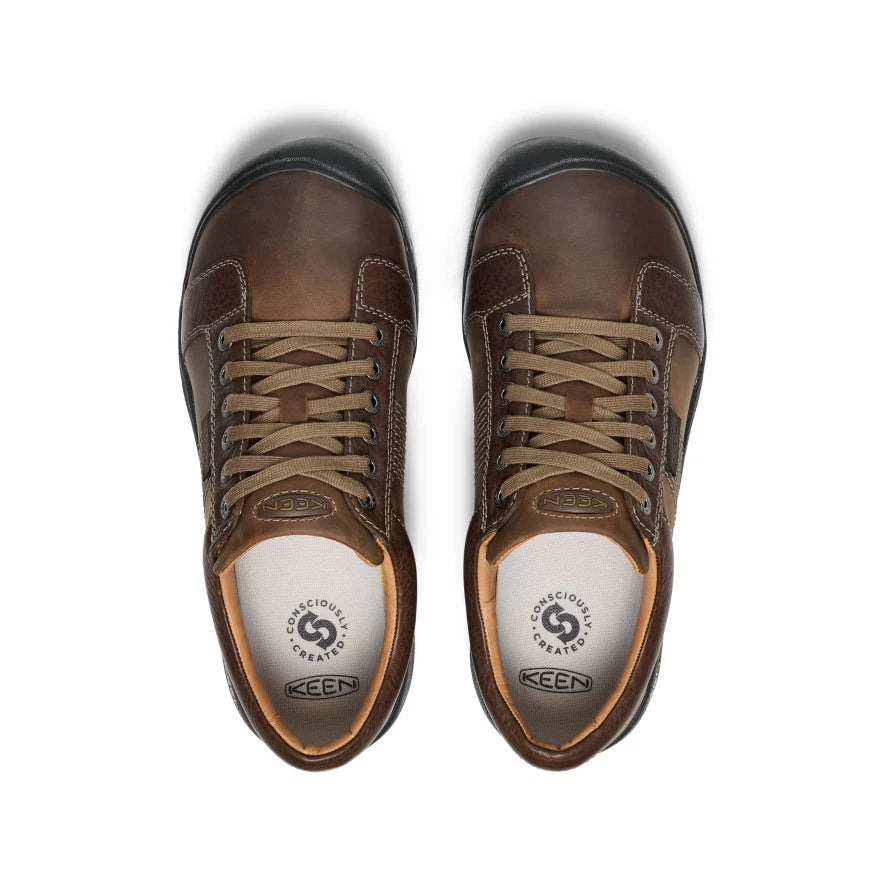 Men's Keen Austin Wide Shoes - Chocolate Brown