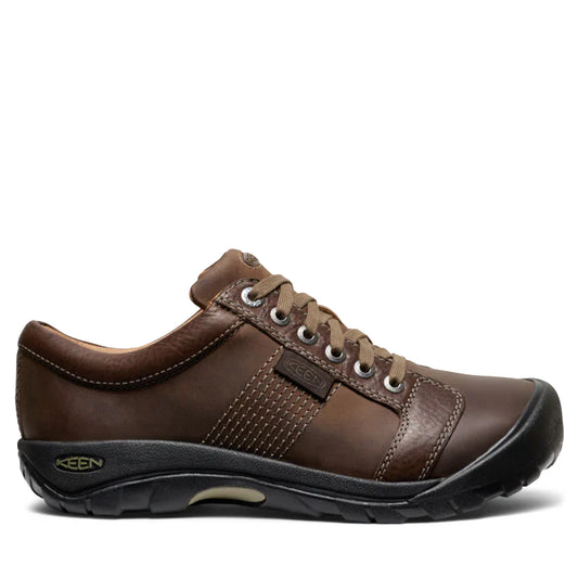 Men's Keen Austin Wide Shoes - Chocolate Brown Chocolate Brown 11W