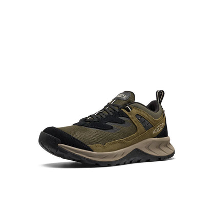 Men's Keen Hightrail Waterproof Hiking Shoes - Forest Night / Dark Olive