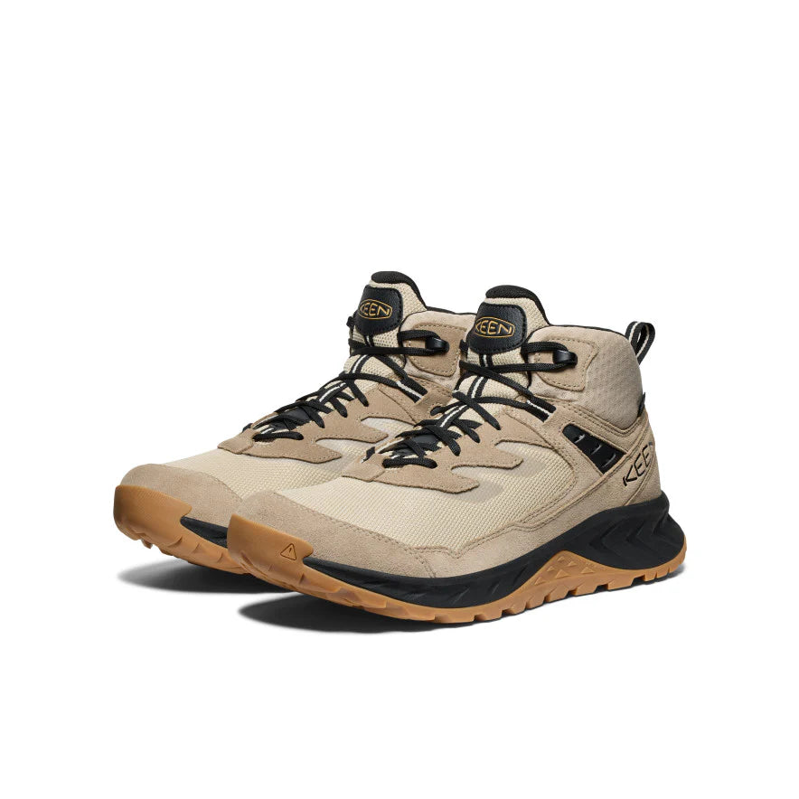 Men's Keen Hightrail Waterproof Hiking Boot - Brindle / Oak Buff