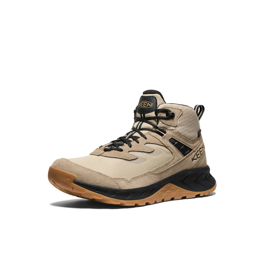 Men's Keen Hightrail Waterproof Hiking Boot - Brindle / Oak Buff