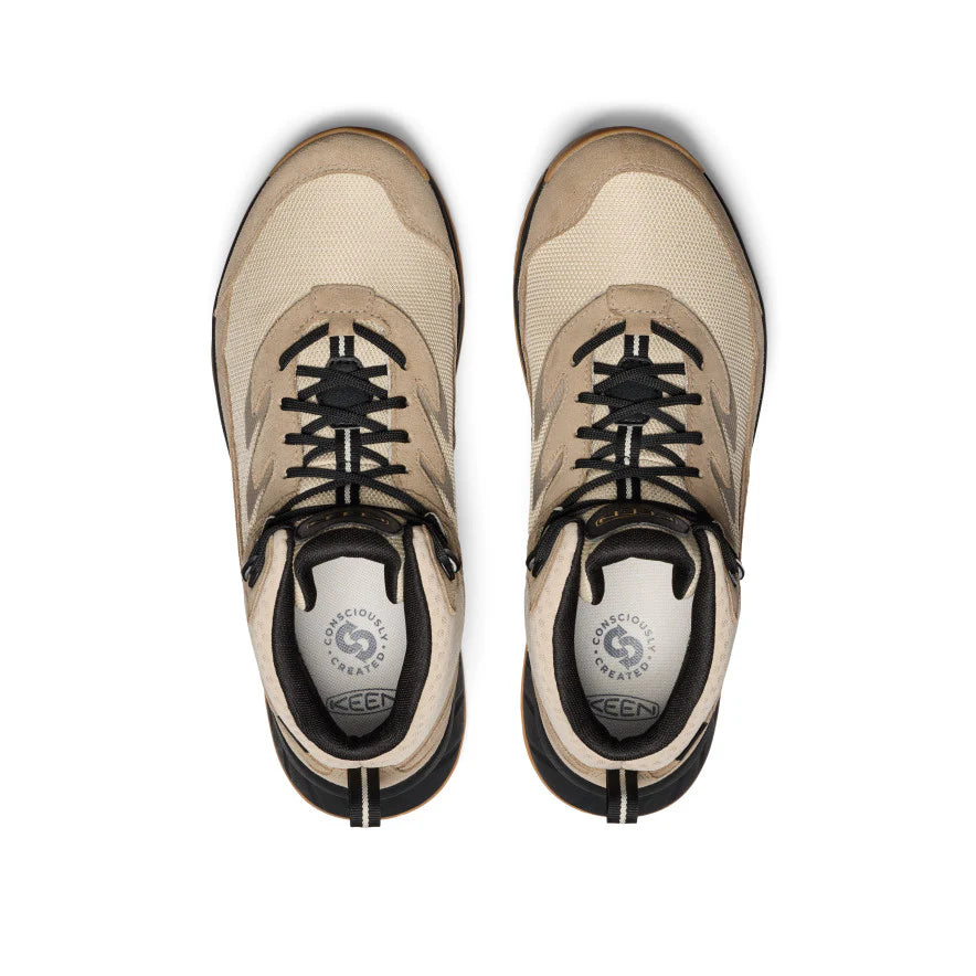 Men's Keen Hightrail Waterproof Hiking Boot - Brindle / Oak Buff