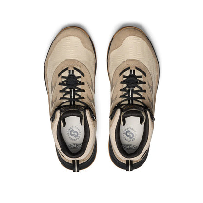 Men's Keen Hightrail Waterproof Hiking Boot - Brindle / Oak Buff