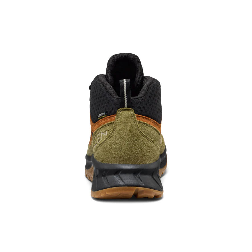 Men's Keen Hightrail Waterproof Hiking Boot - Safari / Black