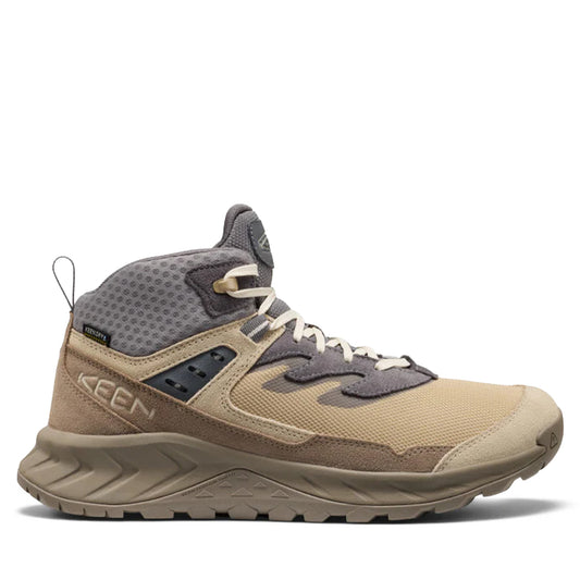 Men's Keen Hightrail Waterproof Hiking Boots - Safari/Steel Grey Safari Steel Grey