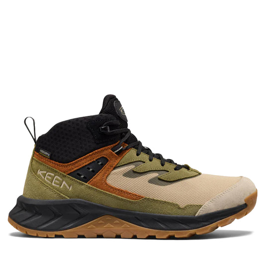 Men's Keen Hightrail Waterproof Hiking Boot - Safari / Black Safari Black