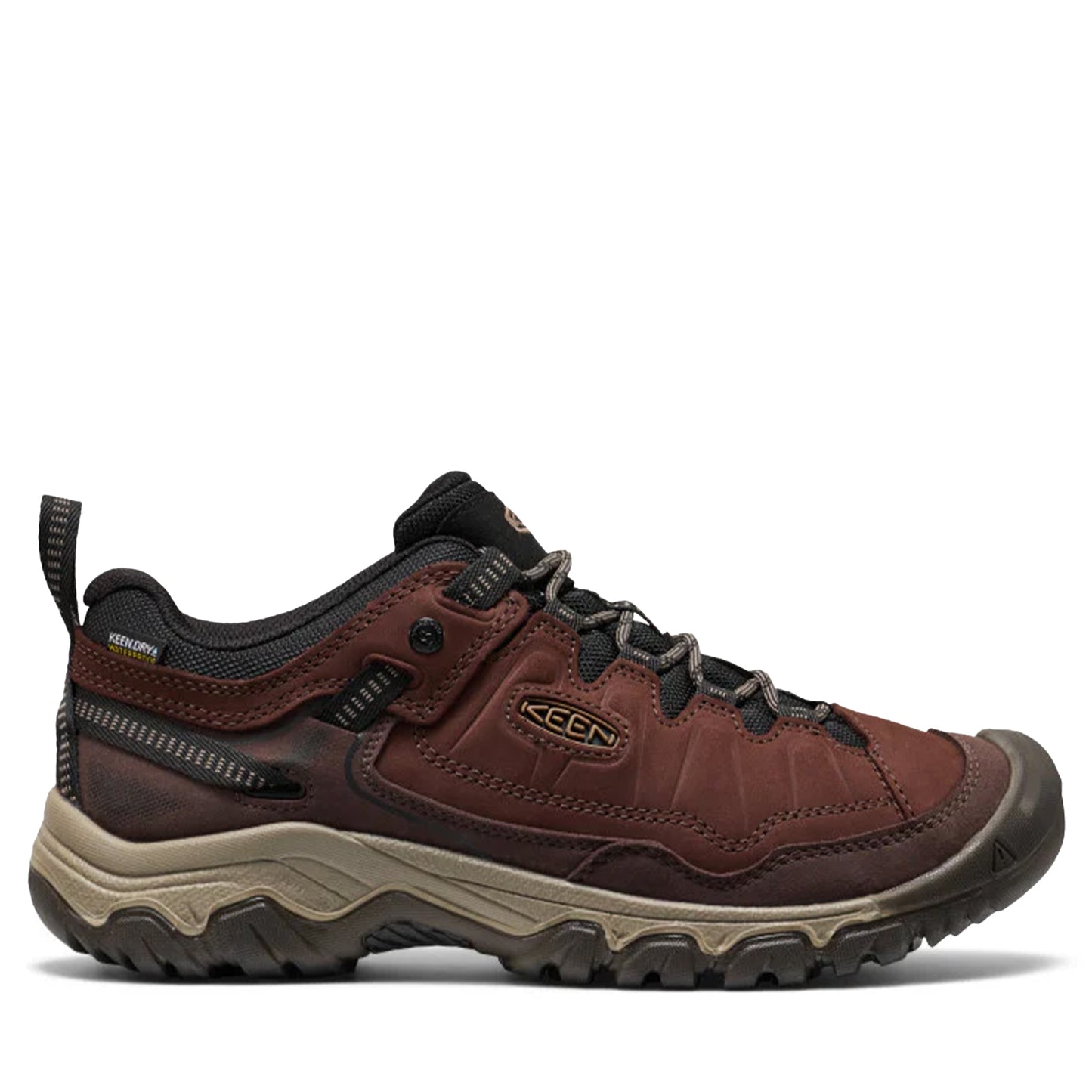 Men's Keen Targhee IV Waterproof Hiking Boots - Java/Bison Java Bison