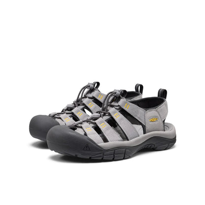 Men's Keen Newport H2 Hiking Sandals - Alloy/Cream Gold