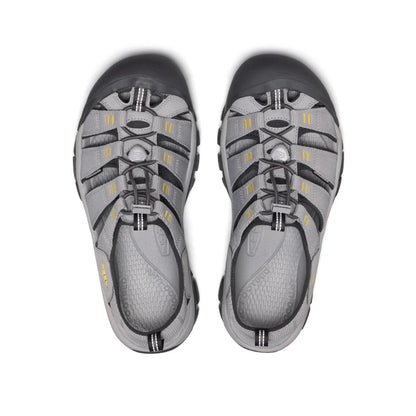 Men's Keen Newport H2 Hiking Sandals - Alloy/Cream Gold
