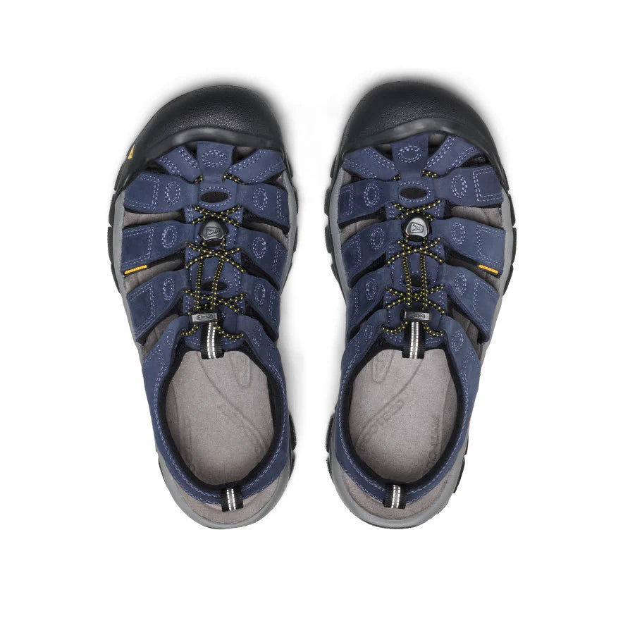 Men's Keen Newport Leather Sandals - Naval Academy