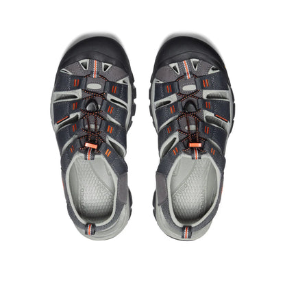 Men's Keen Newport H2 Hiking Sandals - Magnet/Nasturtium