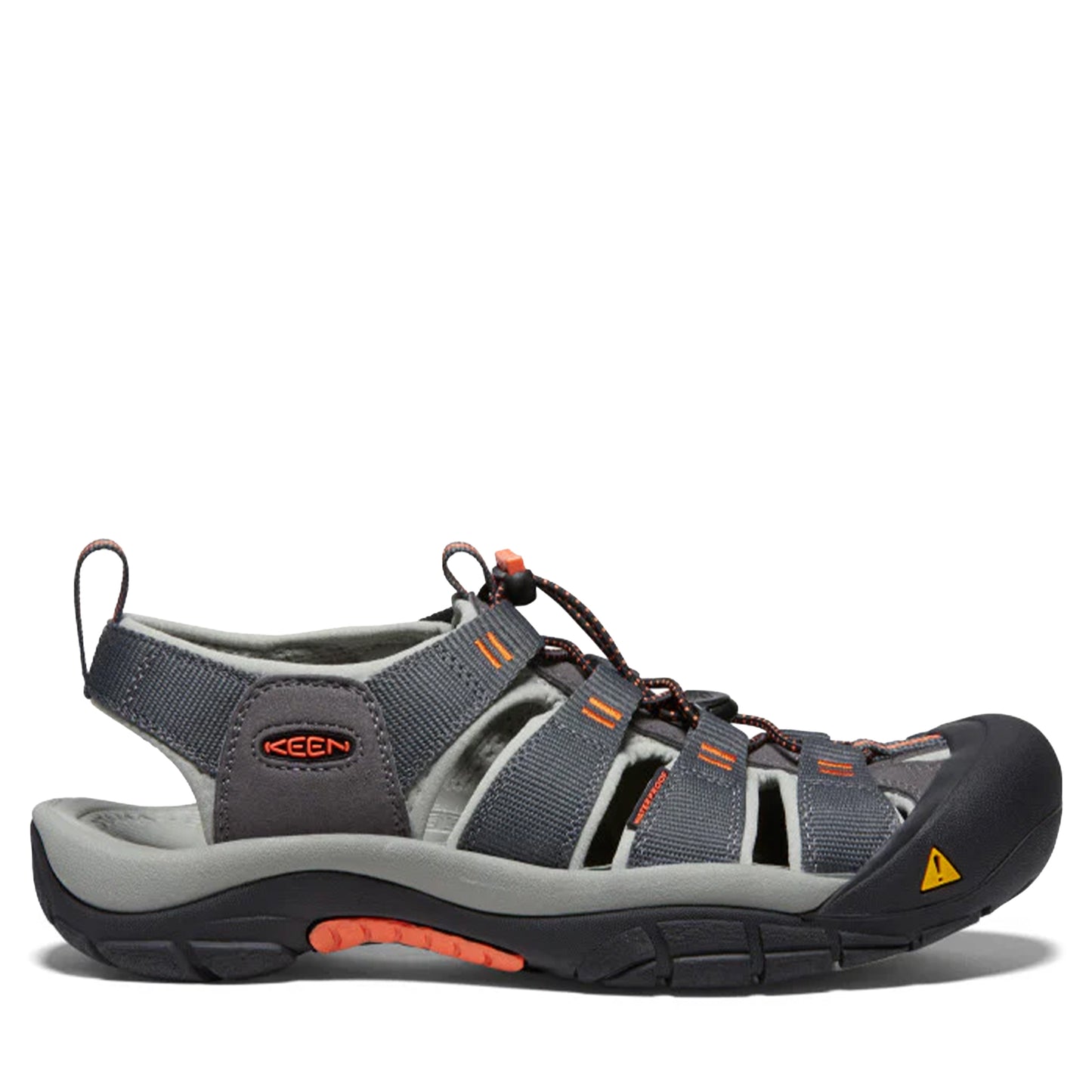 Men's Keen Newport H2 Hiking Sandals - Magnet/Nasturtium