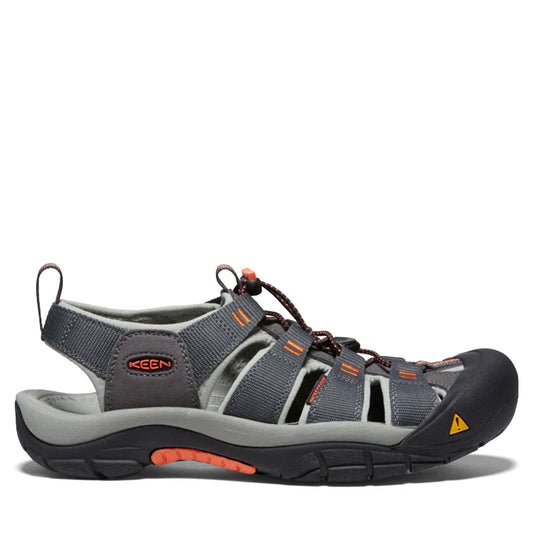 Men's Keen Newport H2 Hiking Sandals - Magnet/Nasturtium