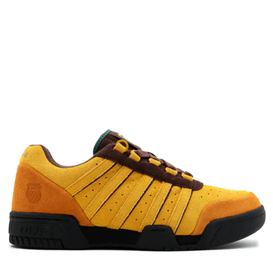Men´s K-Swiss KSRC GSTAAD Timeless California Court Style NUGGET GOLD PUMPKIN SPICE BLACK