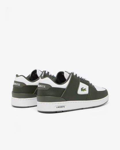 Men's Lacoste Court Cage Leather - Khaki/White