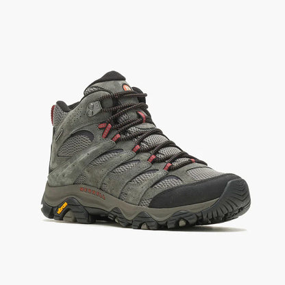 Men's Merrell Moab 3 Mid Waterproof Hiking Boots - Beluga