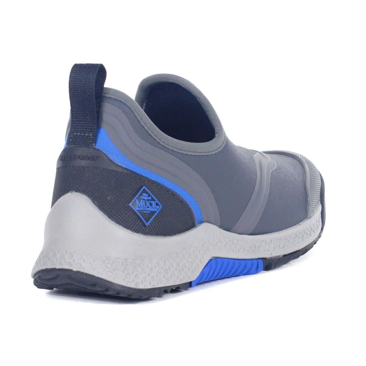 Men's Muck Boots Outscape Low Waterproof Slip-on Shoes - Grey