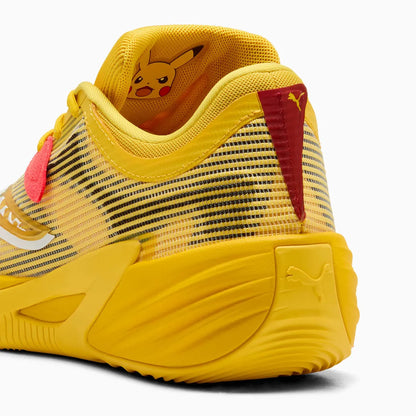 Men's Puma All-Pro Nitro 2 "PIKACHU" - Sun Ray Yellow/Red Glamour