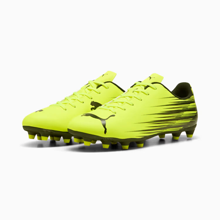 Men's Puma Attacanto II Firm/Artificial Ground - Yellow Alert/Puma Black