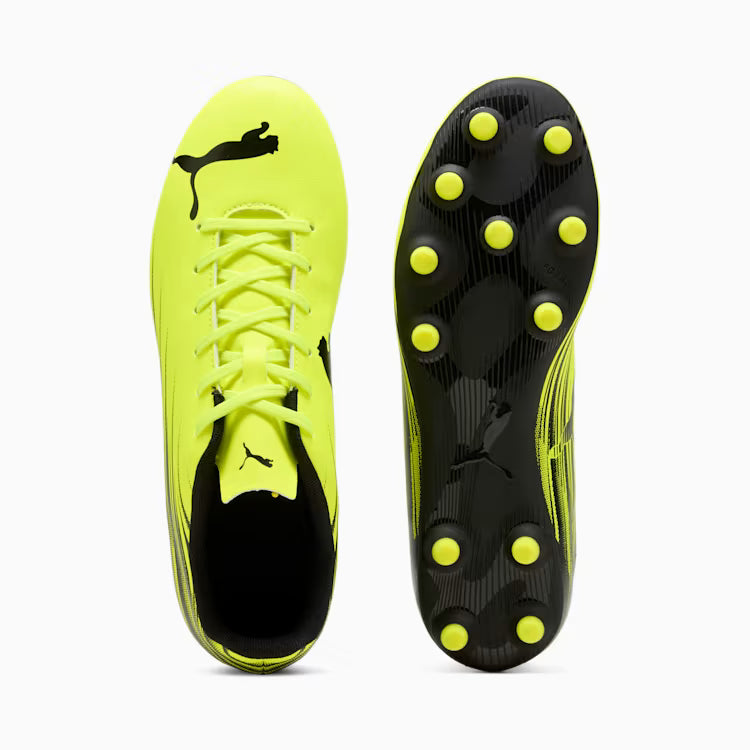 Men's Puma Attacanto II Firm/Artificial Ground - Yellow Alert/Puma Black