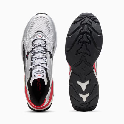Men's Puma Fade - Puma Silver/Puma White/For All Time Red