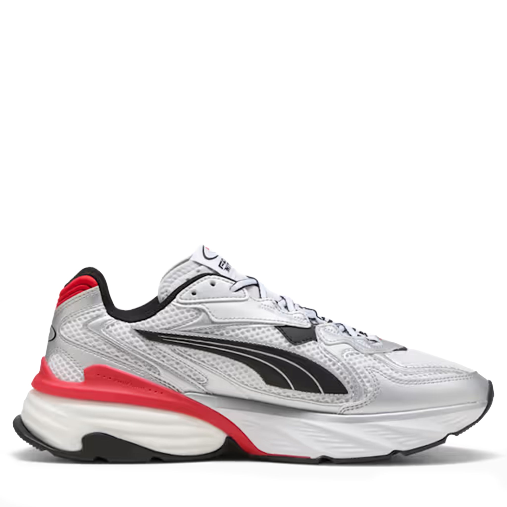 Men's Puma Fade - Puma Silver/Puma White/For All Time Red – Cool J's ...