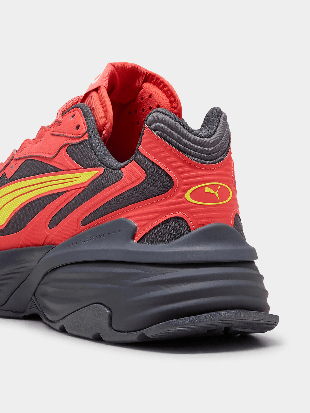 Men's Puma Fade Ripstop - Red Glamour/Galactic Gray/Lemon Crush