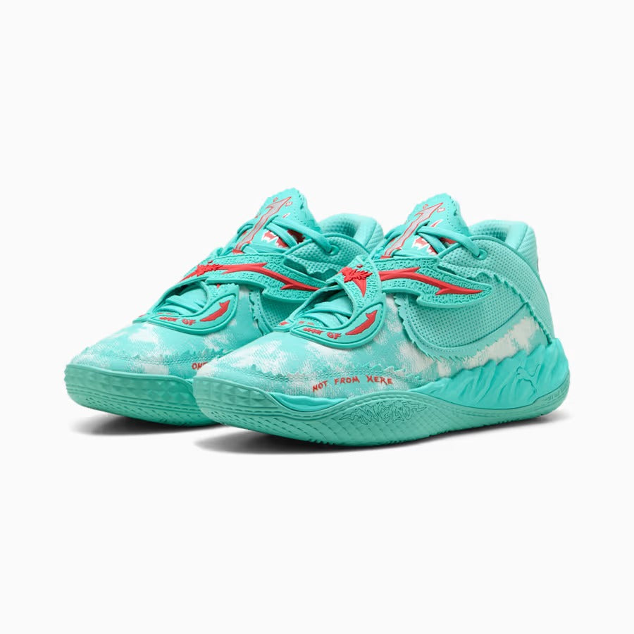 Men's Puma MB.05 Melo World - Aquatic/For All Time Red