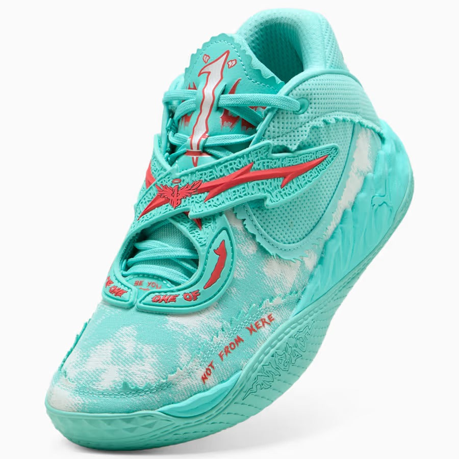 Men's Puma MB.05 Melo World - Aquatic/For All Time Red