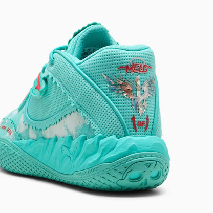 Men's Puma MB.05 Melo World - Aquatic/For All Time Red