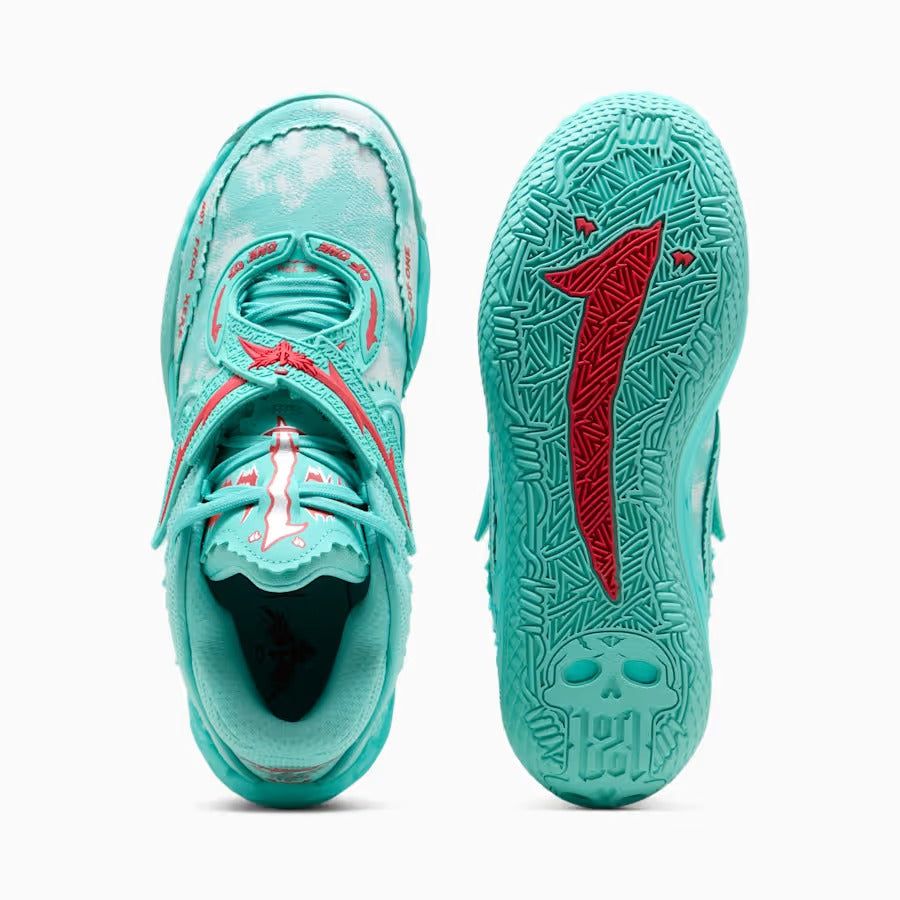 Men's Puma MB.05 Melo World - Aquatic/For All Time Red