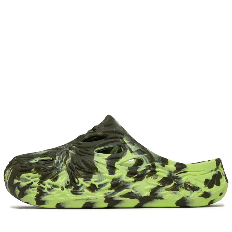 Men's Puma MB.04 Basketball Slides - Dark Olive/Fizzy Light