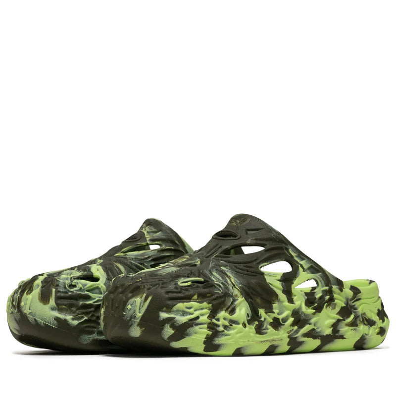 Men's Puma MB.04 Basketball Slides - Dark Olive/Fizzy Light