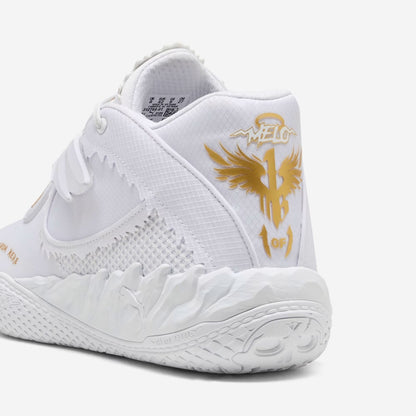 Men's Puma MB.05 Mist Basketball - White/Gold