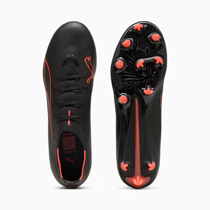 Puma Ultra 6 Match Firm/Artificial - Puma Black/Puma Red