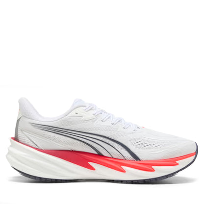 Men's Puma Velocity Nitro 5 - Puma White / Ultra Red