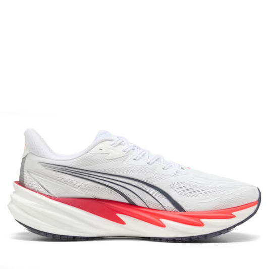 Men's Puma Velocity Nitro 5 - Puma White / Ultra Red