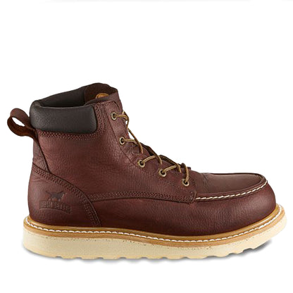 Men's Irish Setter Ashby 6-Inch Leather Boots - Dark Brown